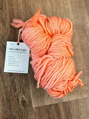 Malabrigo Rios Kettle Dyed 100% Merino Wool Apricot